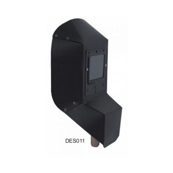 Dedra Tarcza spawalnicza 235x385mm filtr 50x100mm uchwyt drewno - DES011