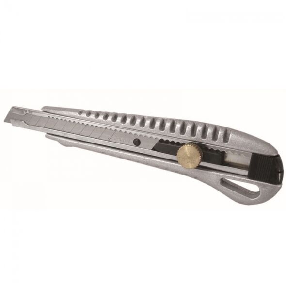 Dedra Nóż "Manager" 9mm ostrze odłamywane rączka metalowa - M9025