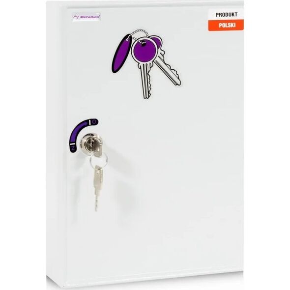 Metalkas Szafka metalowa z możliwością regulacji zawieszek 35 kluczy - TG-15SK-35