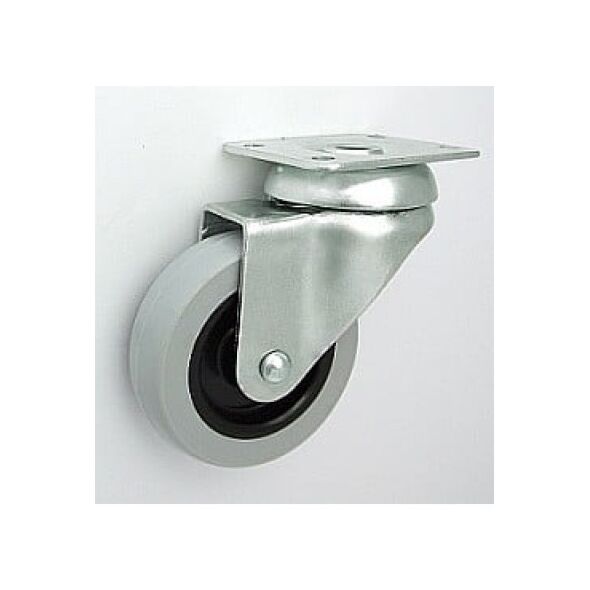 Zabi Koło meblowe tworzywowo-gumowe 60mm w obudowie skrętnej - M62T