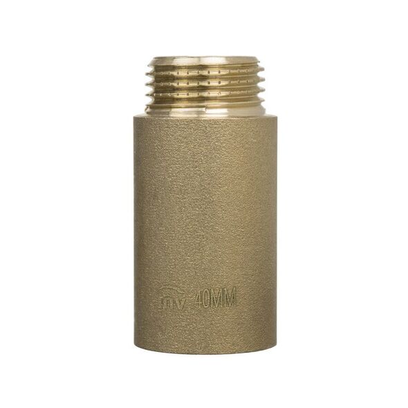 Invena Przedłużka mosiężna gwint zewn./wewn. 1/2"x15mm - ZM-11-215