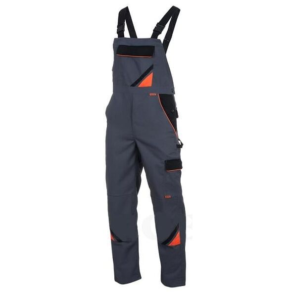 Spodnie ogrodniczki Professional 50 stalowy