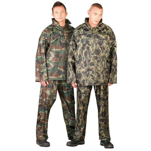 Komplet przeciwdeszczowy XXXL moro