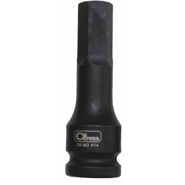 Corona Nasadka trzpieniowa imbusowa hex udarowa 1/2" H19 x 78mm (C1619)