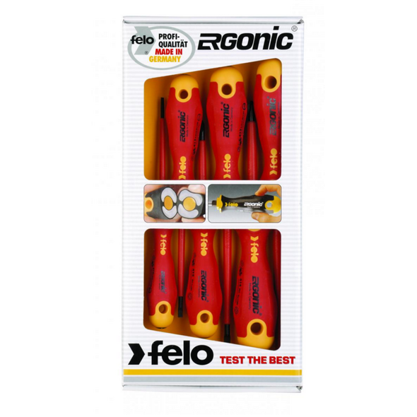 Felo Zestaw 6 wkrętaków Ergonic VDE (41396198)