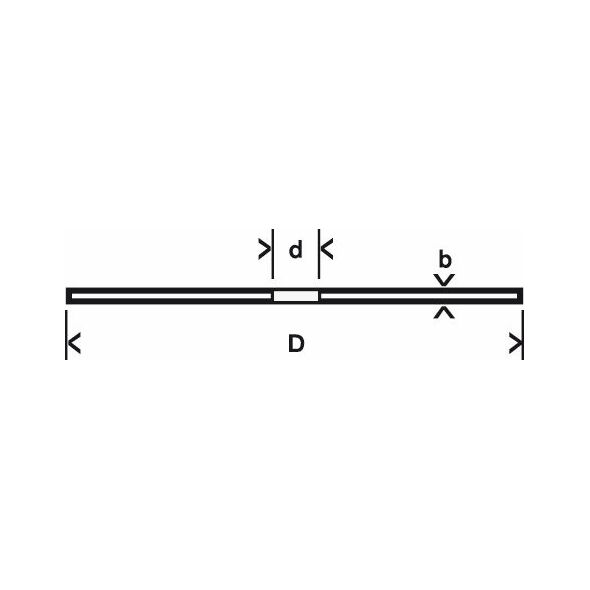 Bosch Tarcza tnąca prosta Expert for Metal 350 x 25,4mm (2608600543)
