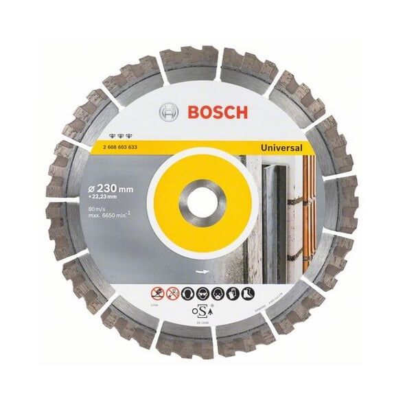 Bosch Tarcza tnąca diamentowa Best for Universal 230 x 22mm - 2608603633