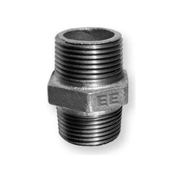 Odlewnia Zawiercie Nypel N8 3/4" czarny - 13781