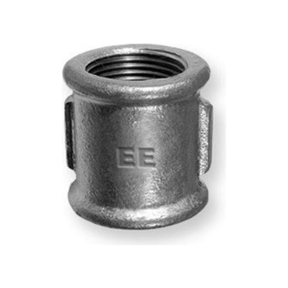 Odlewnia Zawiercie Mufa M2 6/4" czarna - 13786