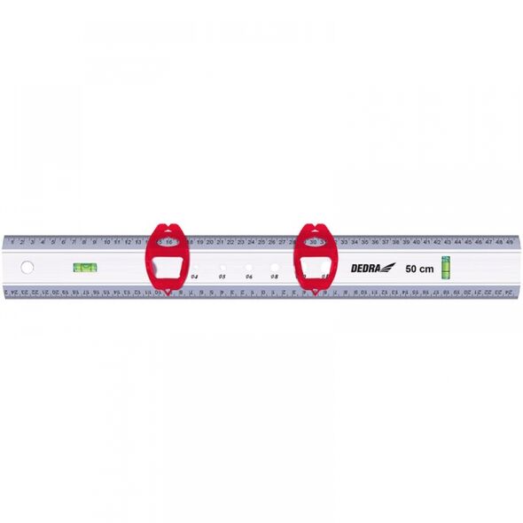 Dedra Przymiar aluminiowy 2 libelki 50cm - ML2051