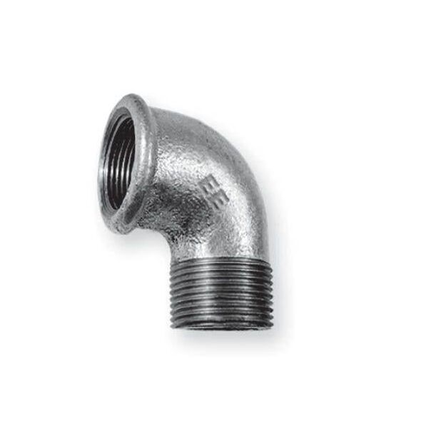 Odlewnia Zawiercie Kolano 90stopni A4 1/2" czarne - 13789