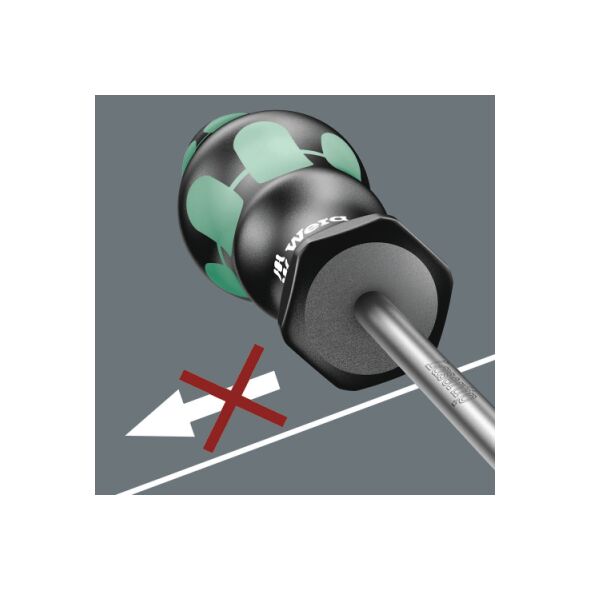Wera Rękojeść do bitów 1/4" x 177mm z giętym trzpieniem (05028160001)