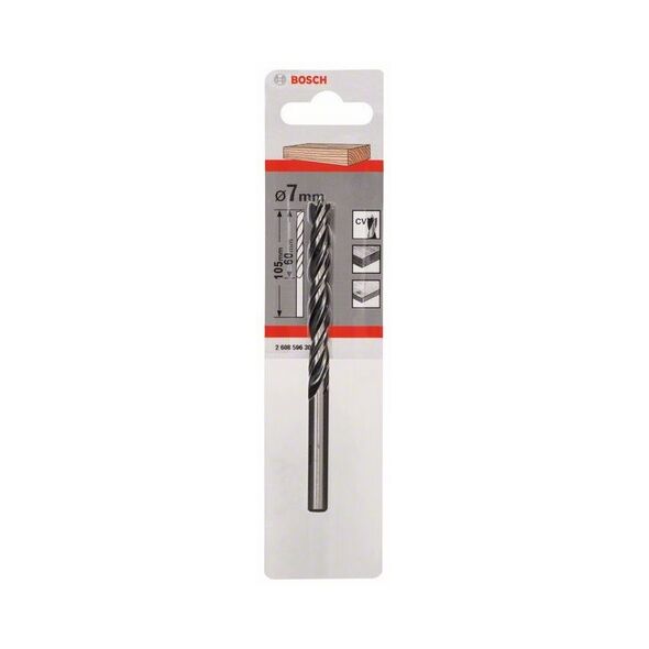 Wiertło Bosch do drewna kręte walcowe 7mm  (2608596304)