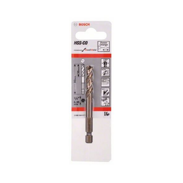 Bosch Wiertło centrujące HSS-Co 80mm (2608584677)