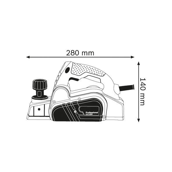 Bosch Strug GHO 6500 650 W