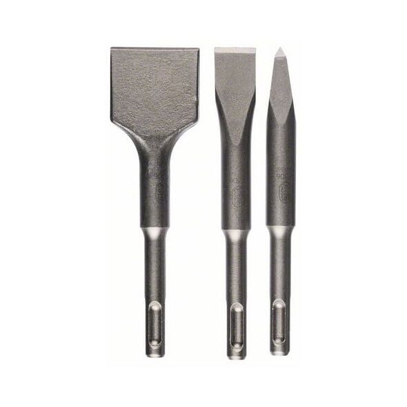 Bosch Zestaw dłut krótkich 3-częściowy SDS-plus (2608690180)