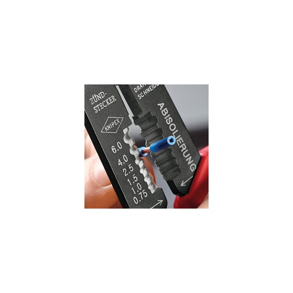 Knipex Szczypce do zagniatania końcówek nieizolowanych 230mm (9721215C)