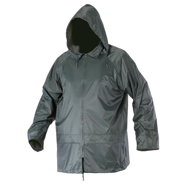 Lahti Pro Komplet przeciwdeszczowy kurtka + spodnie zieleń XXXL (L4140206)