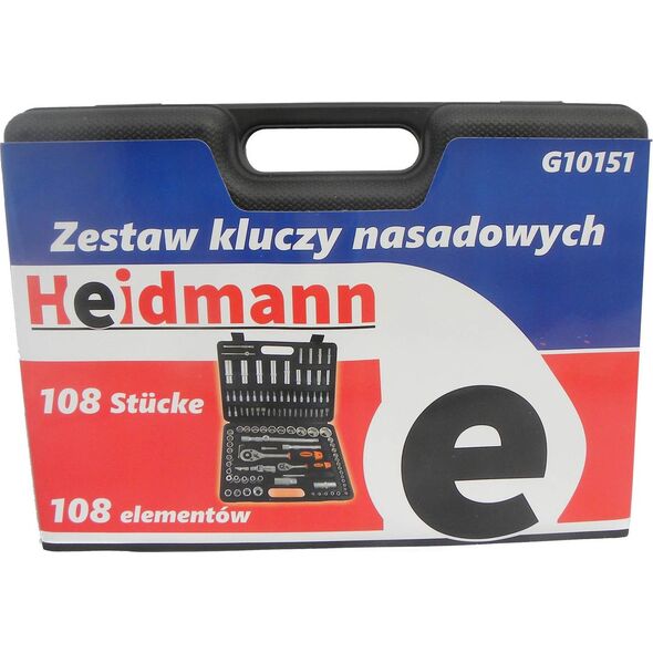 Zestaw narzędzi Geko 108 el. (10151)