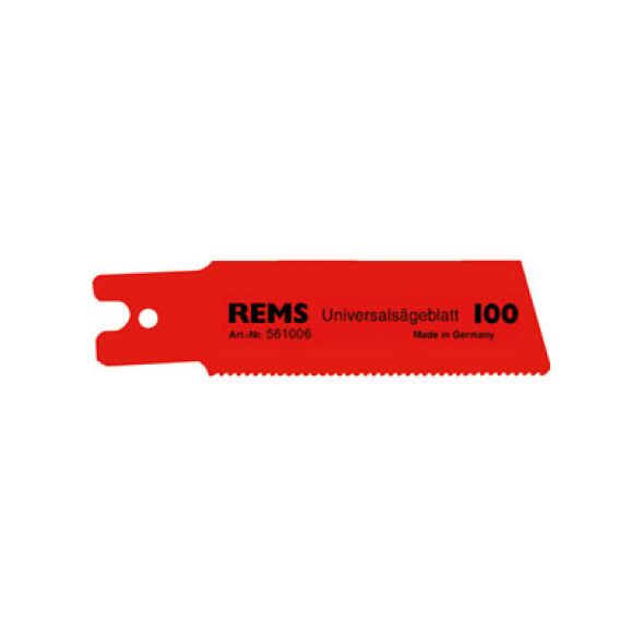 Rems Brzeszczot uniwersalny 100mm czerwony (561006)