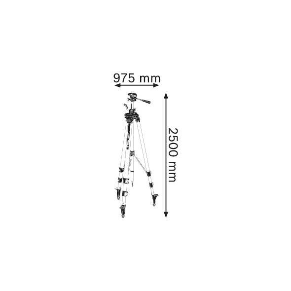 Bosch Statyw budowlany BT 250 Professional (0601096A00)