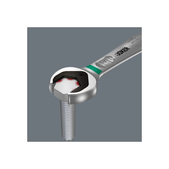 Wera Klucz płasko-oczkowy z grzechotką 13mm (05073273001)