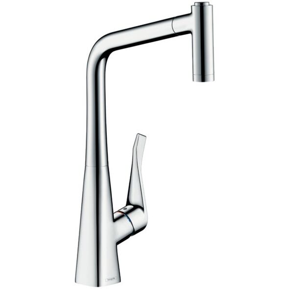 Bateria kuchenna Hansgrohe Metris stojąca chrom (14820000)