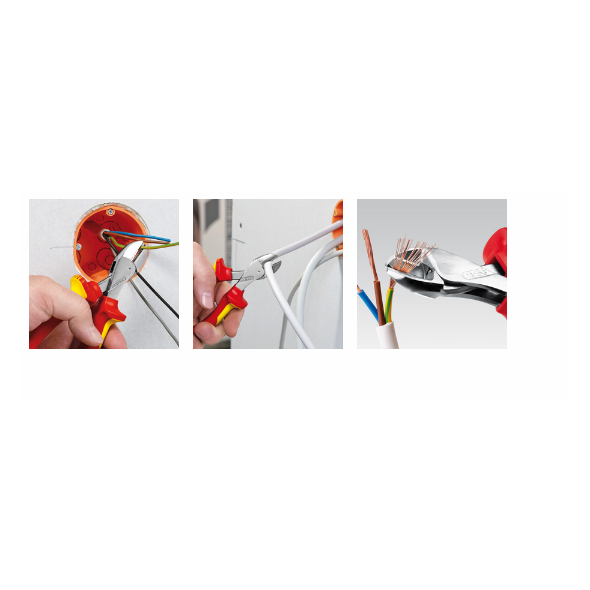 Knipex Szczypce tnące boczne X-Cut izolowane 160mm (7306160)
