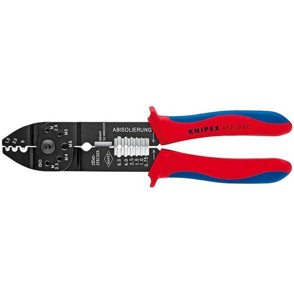 Knipex Szczypce do zagniatania końcówek nieizolowanych 230mm (9721215C)