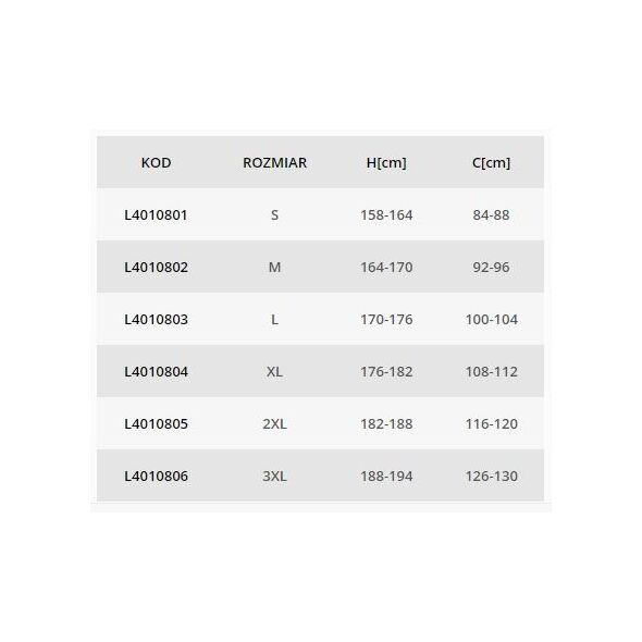 Lahti Pro Bluza z kapturem i suwakiem szara L (L4010803)