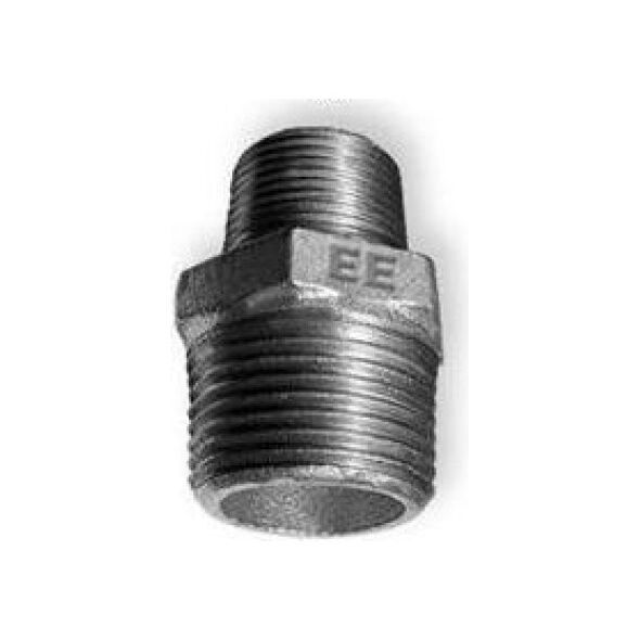 Odlewnia Zawiercie Nypel redukcyjny N8 3/4 x 1/2" ocynk
