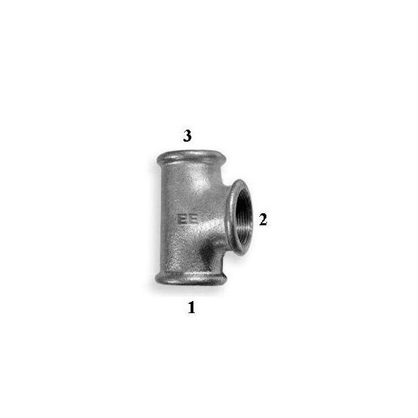 Odlewnia Zawiercie Trójnik redukcyjny 5/4 x 3/4 x 5/4" ocynk