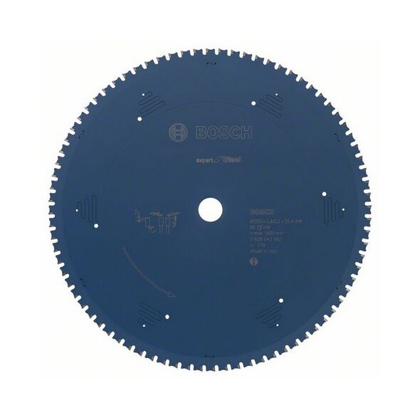 Bosch Tarcza pilarska Expert for steel 355 x 25,4mm 80 zębów (2608643062)