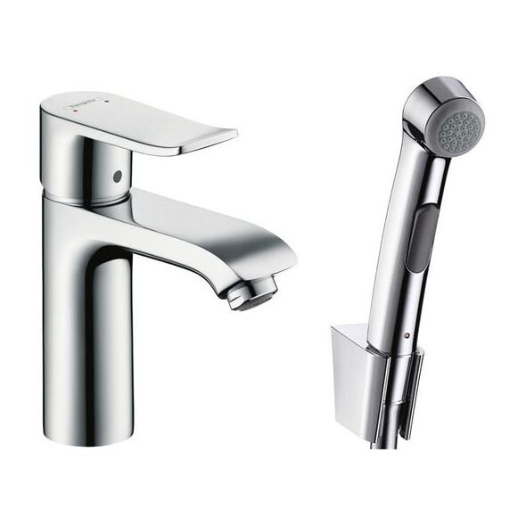 Bateria bidetowa Hansgrohe Metris stojąca chrom (31285000)