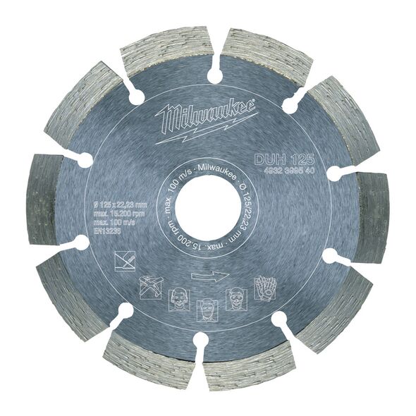 Milwaukee Tarcza diamentowa segmentowa DHU 125mm (4932399540)