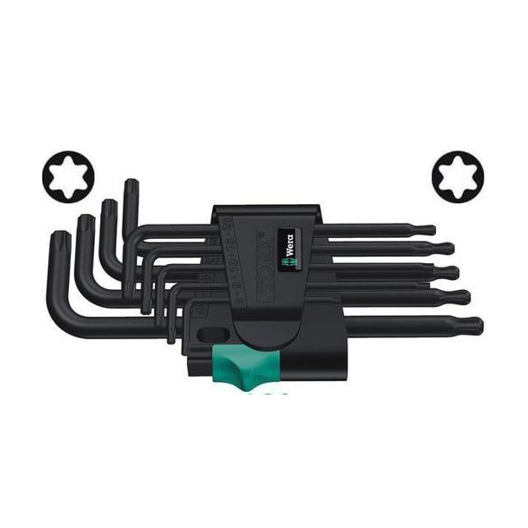 Wera Zestaw kluczy trzpieniowych torx typ L T8-T40 9szt. (05024242001)