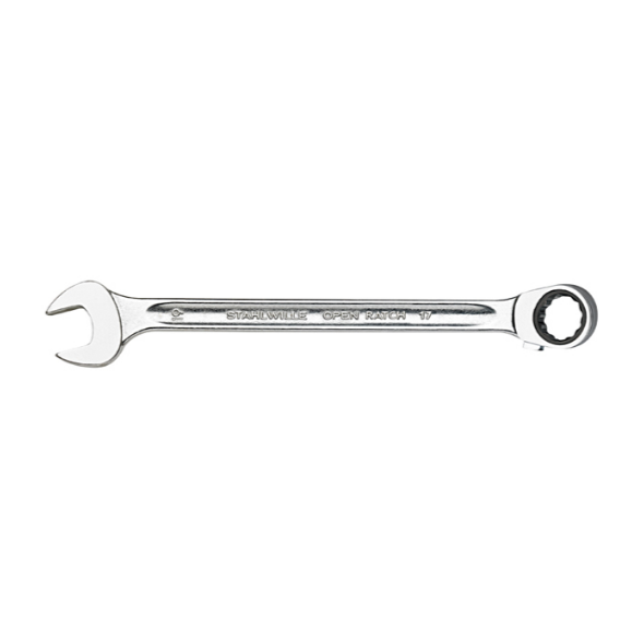 Stahlwille Klucz płasko-oczkowy z grzechotką 18mm (41171818)