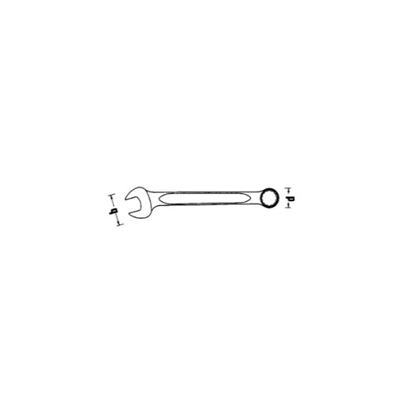 Stahlwille Klucz płasko-oczkowy 13mm (40081313)