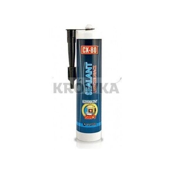 CX80 uszczelniacz kominkowy 310ml czarny (NOW002574)