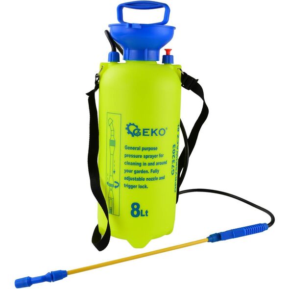 Geko Opryskiwacz ręczny ciśnieniowy 8.0l (G73203)