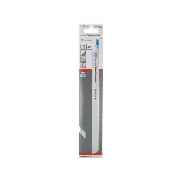 Bosch Brzeszczot do wyrzynarek T 1018 AFP 250mm 3szt. (2608636793)
