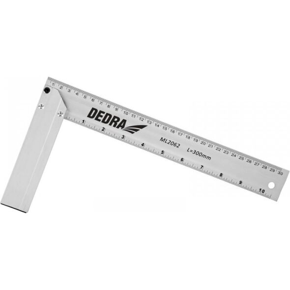 Dedra Kątownik budowlany 350 x 180mm aluminiowy (ML2063)