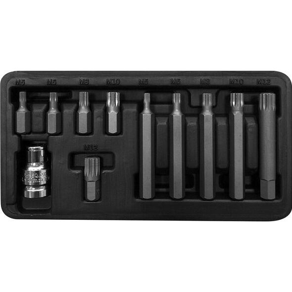 Pro-Line Zestaw bitów 3/8" Spline M5-M12 11 elementów (10744)