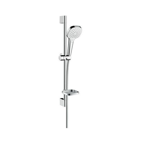 Zestaw prysznicowy Hansgrohe Croma Select E przesuwny biały (26586400)