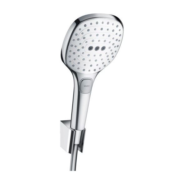Zestaw prysznicowy Hansgrohe Raindance Select E punktowy biały (26720400)