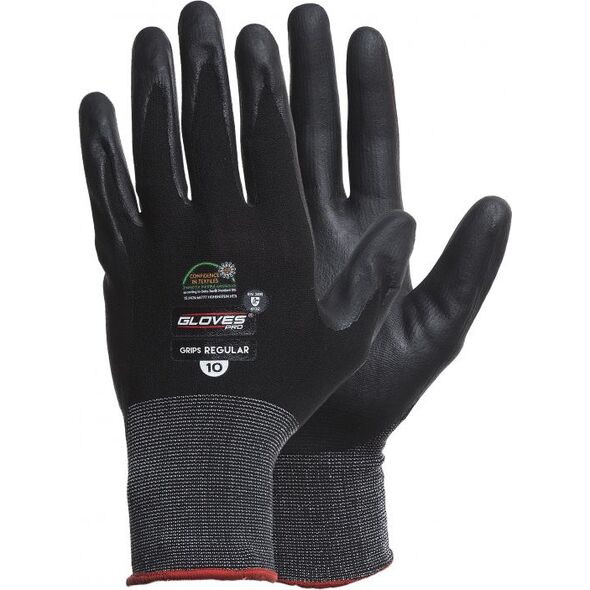 GLOVES PRO Rękawice Grips Regular 12 par 7" (46173)