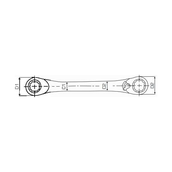 Pro-Line Klucz oczkowy z grzechotką 16 x 17 x 18 x 19mm (36813)