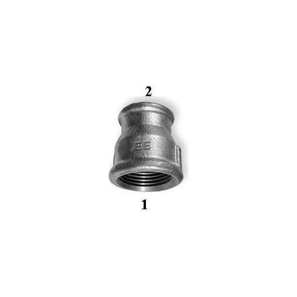Odlewnia Zawiercie Złączka zwężkowa 6/4 x 1/2" ocynk