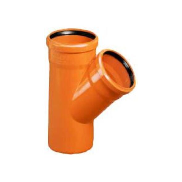 Magnaplast Trójnik 87° kanalizacji zewnętrznej KGFA 200mm (21390)