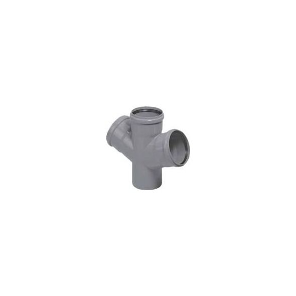 Magnaplast Czwórnik 67° kanalizacji wewnętrznej HTDA 110/50mm (11420)